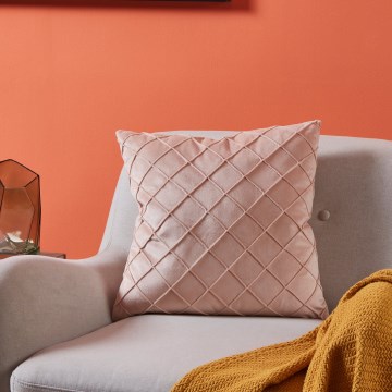 Eglo 420253 - Dekorativ pyntepude SHOURA 45x45 cm rosa