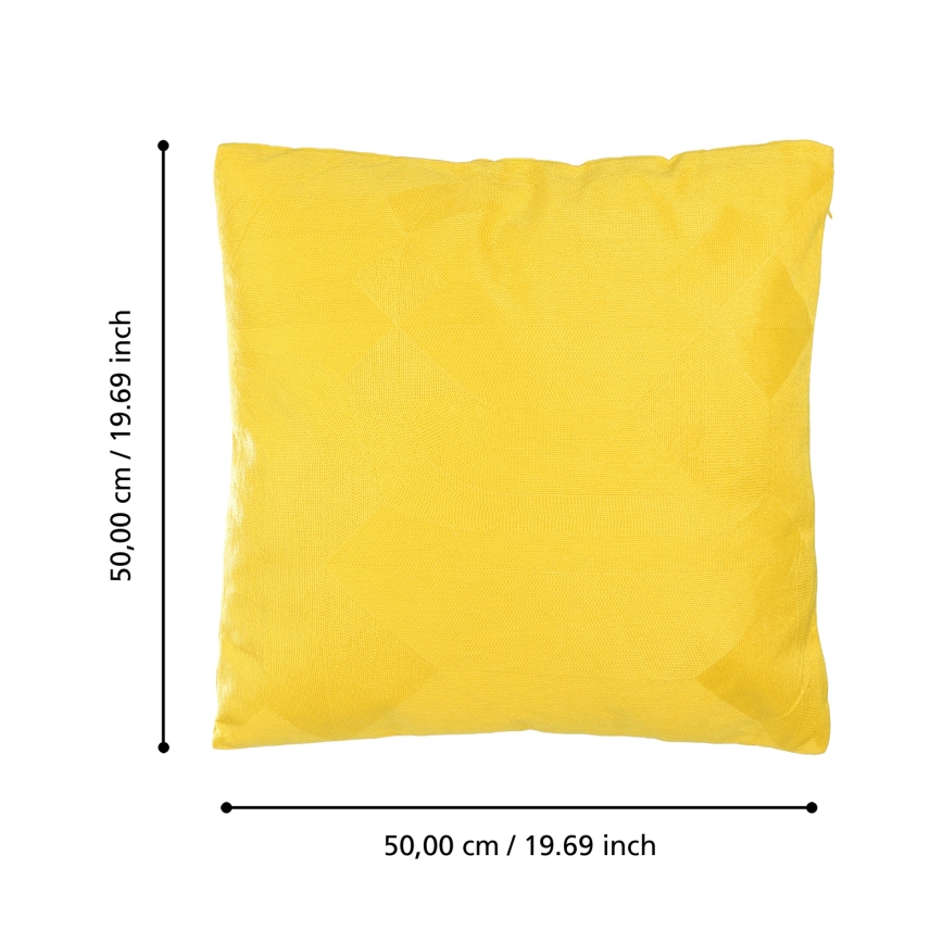 Eglo 420289 - Pyntepude BERHALA 50x50 cm gul
