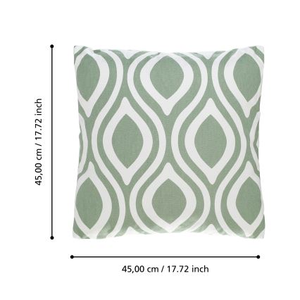 Eglo 420294 - Pyntepude CHEVERY 45x45 cm grøn
