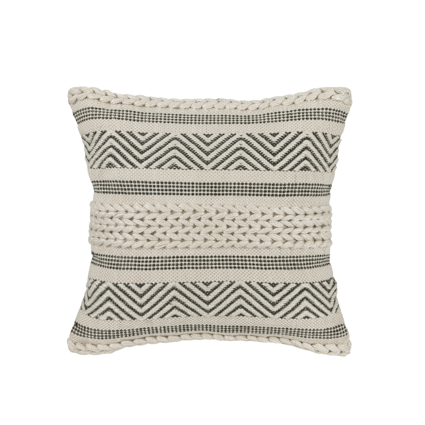 Eglo 420304 - Dekorationspude MELUT 45x45 cm creme/sort