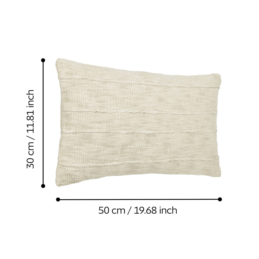Eglo 420336 - Dekorationspude SHILABO 50x30 cm beige