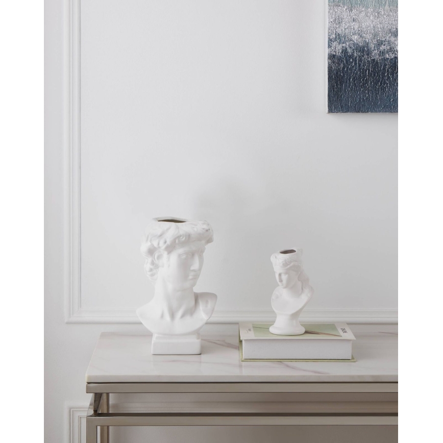 Eglo - Keramisk vase 26x16 cm hvid