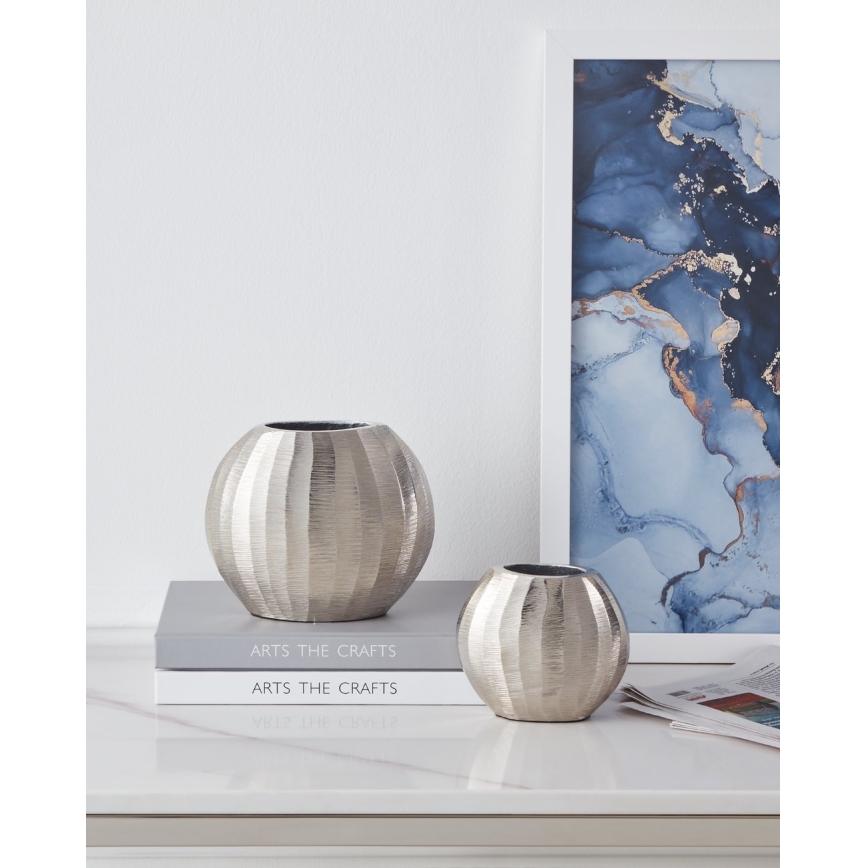 Eglo - Metalvase 9,5x11 cm mat krom