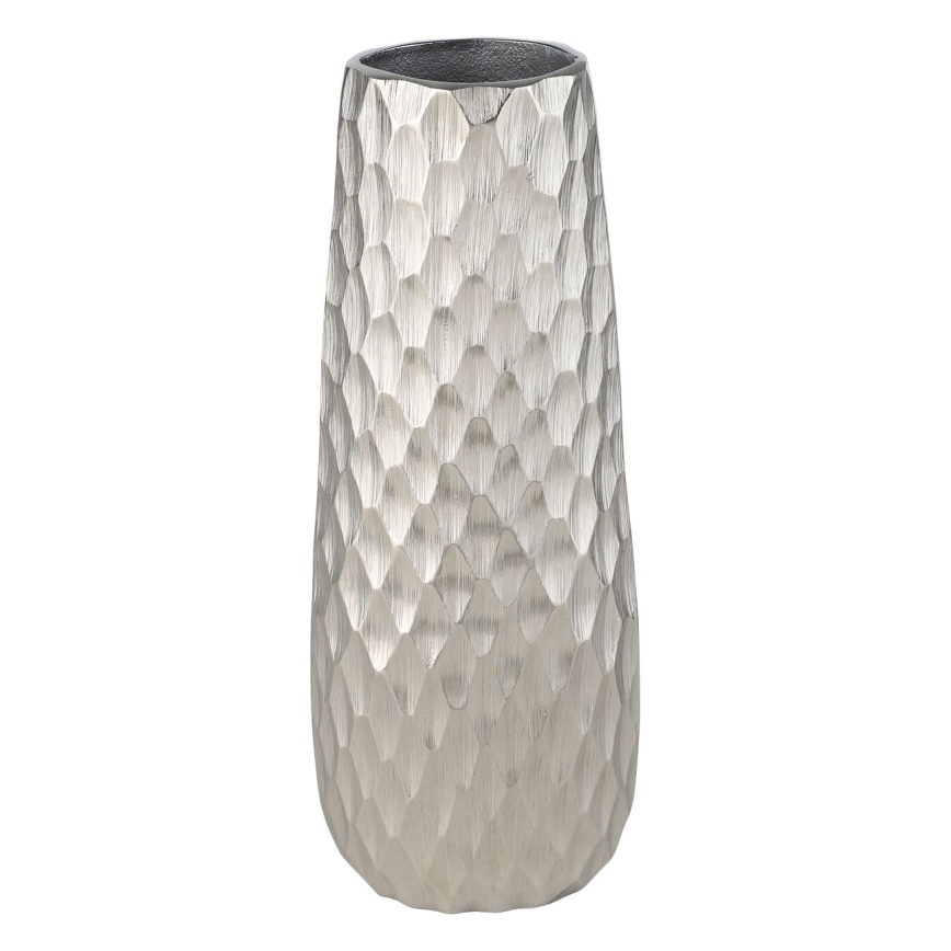 Eglo - Metalvase 31x12 cm sølvfarvet