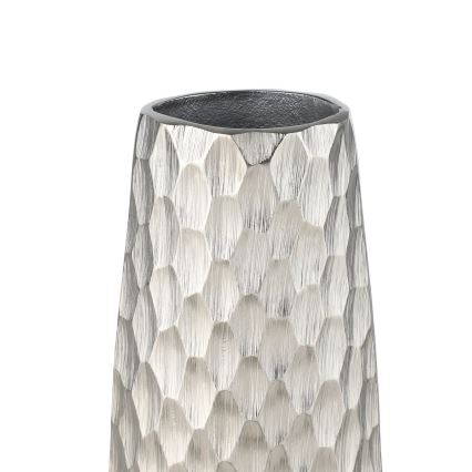 Eglo - Metalvase 31x12 cm sølvfarvet