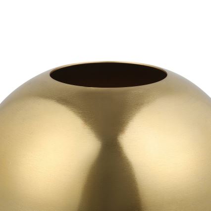 Eglo - Metalvase 22,5x25 cm guldfarvet