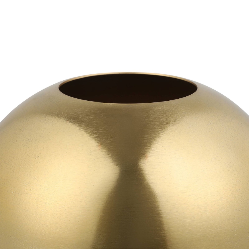 Eglo - Metalvase 22,5x25 cm guldfarvet