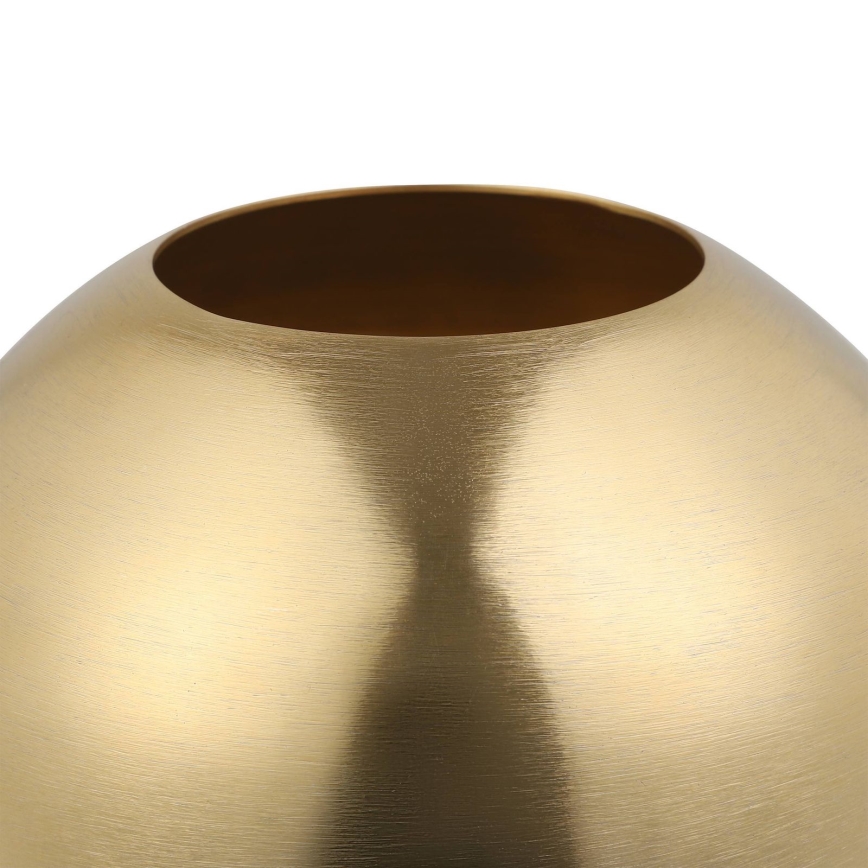 Eglo - Metalvase 16,5x18 cm guldfarvet