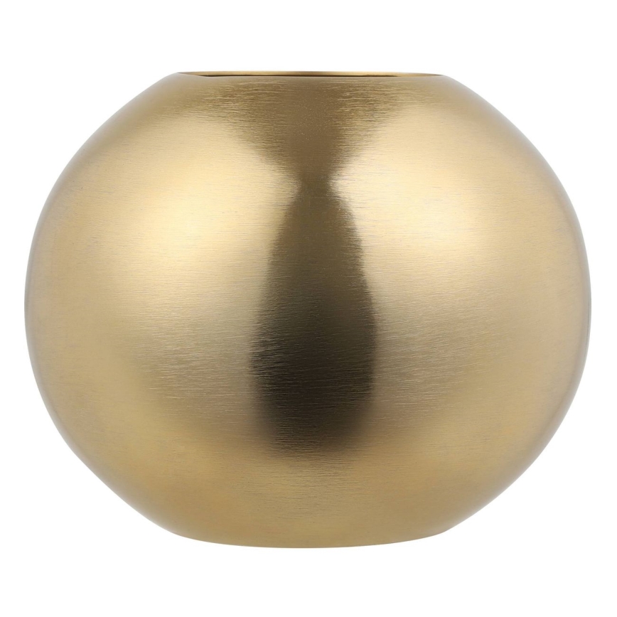 Eglo - Metalvase 16,5x18 cm guldfarvet