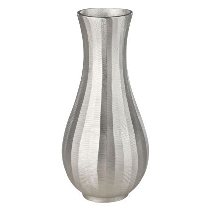Eglo - Metalvase 28,5x13 cm sølvfarvet