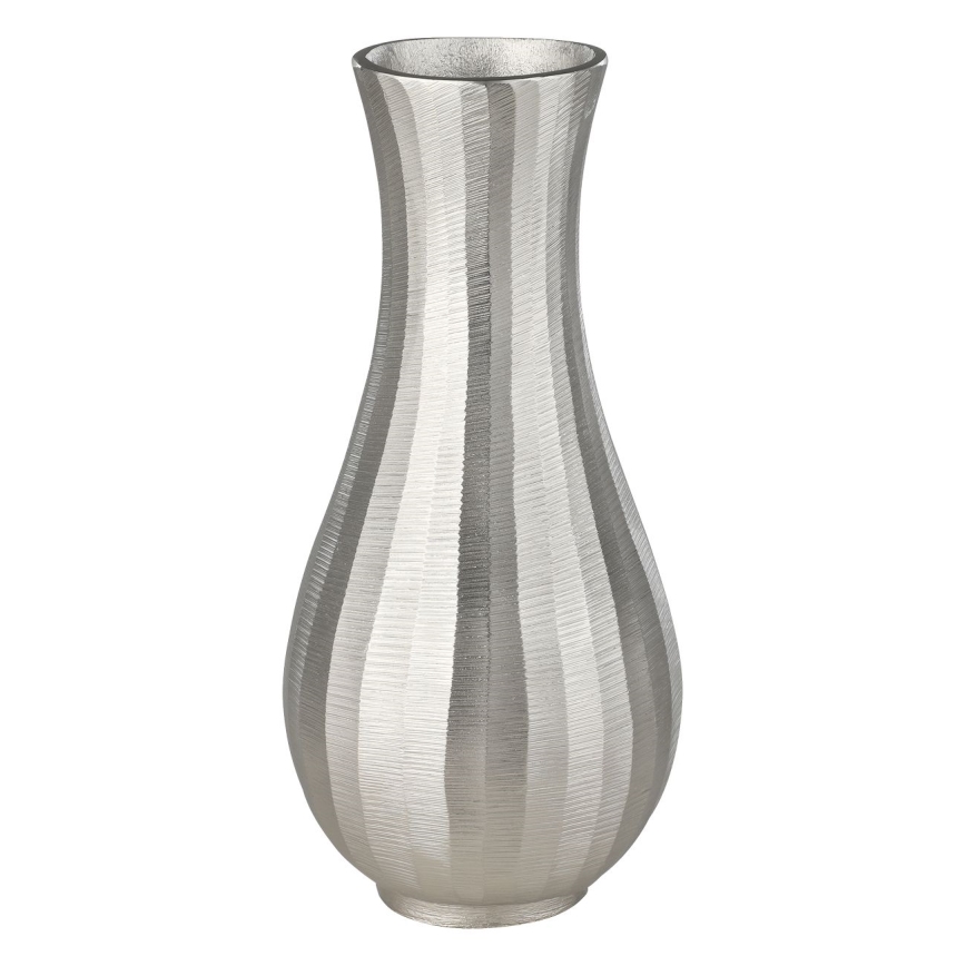 Eglo - Metalvase 28,5x13 cm sølvfarvet