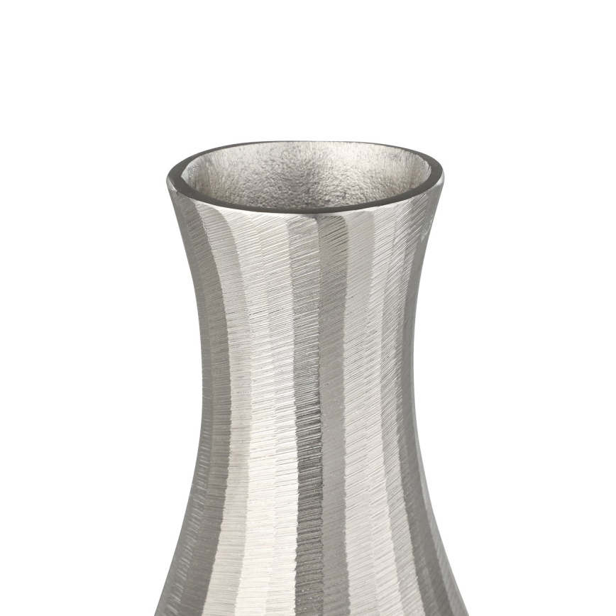 Eglo - Metalvase 28,5x13 cm sølvfarvet