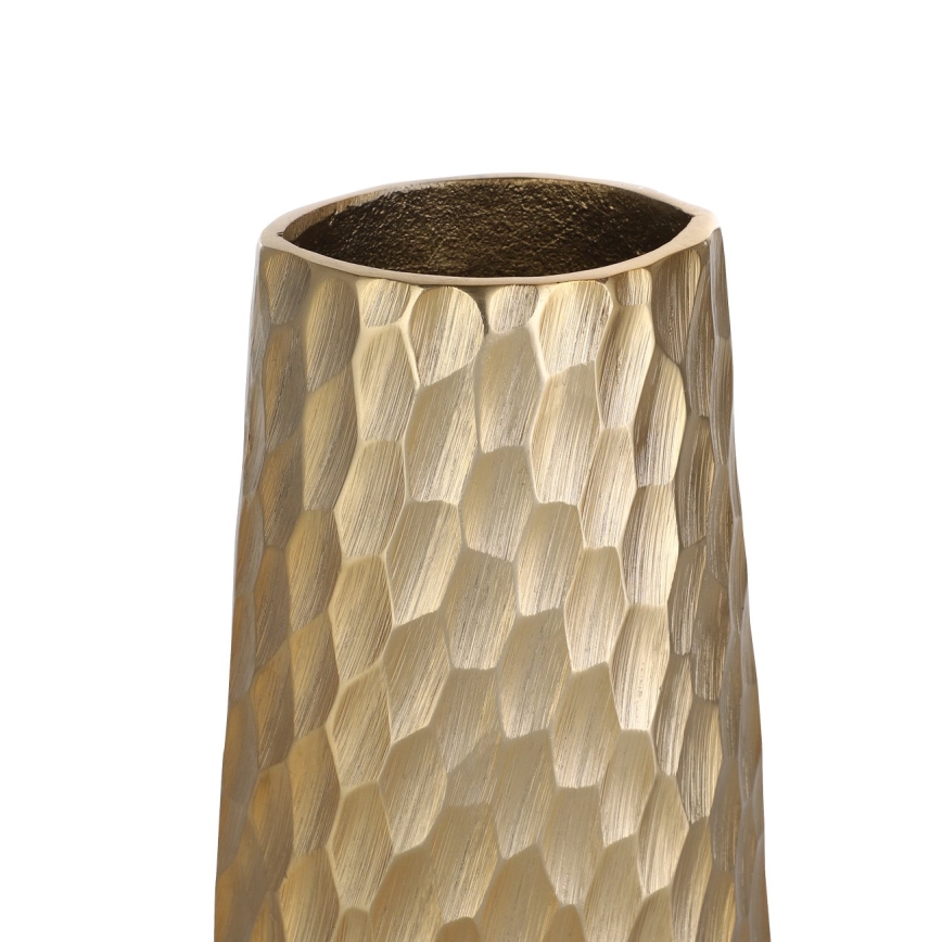 Eglo - Metalvase 40,5x14 cm guldfarvet