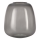 Eglo 421081 - Glasvase DELNITE 24,5x23 cm sort/røget