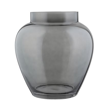 Eglo 421211 - Glasvase ASINDRO 23,5x22 cm sort/røget