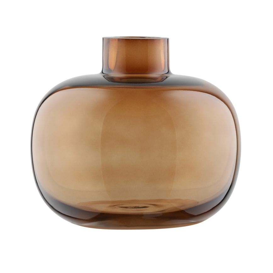 Eglo 421213 - Glasvase SIRANANA 11,8x13 cm brun/røget