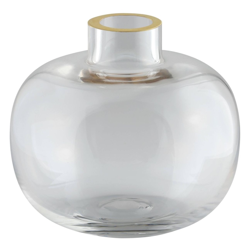 Eglo 421214 - Glasvase SIRANANA 11,8x13 cm klar/guld