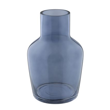 Eglo 421219 - Glasvase SIRANANA 22 x 14,5 cm blå/røgfarvet