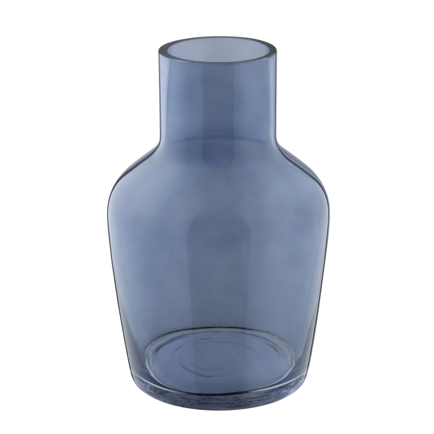 Eglo 421219 - Glasvase SIRANANA 22 x 14,5 cm blå/røgfarvet