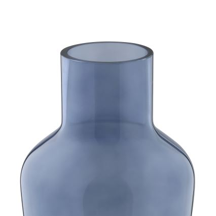 Eglo 421219 - Glasvase SIRANANA 22 x 14,5 cm blå/røgfarvet