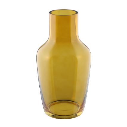 Eglo 421223 - Glasvase SIRANANA 25x13,3 cm gul/røget