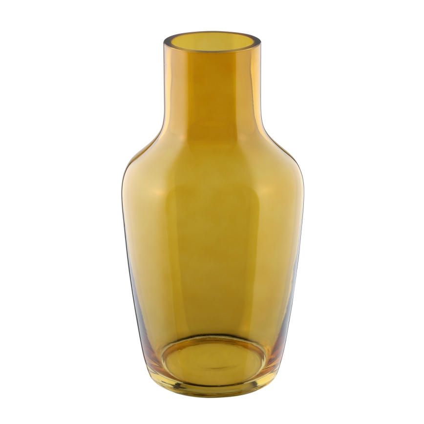 Eglo 421223 - Glasvase SIRANANA 25x13,3 cm gul/røget