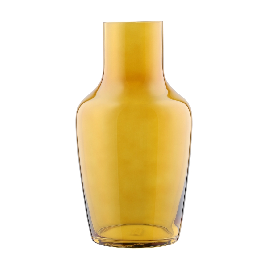 Eglo 421223 - Glasvase SIRANANA 25x13,3 cm gul/røget