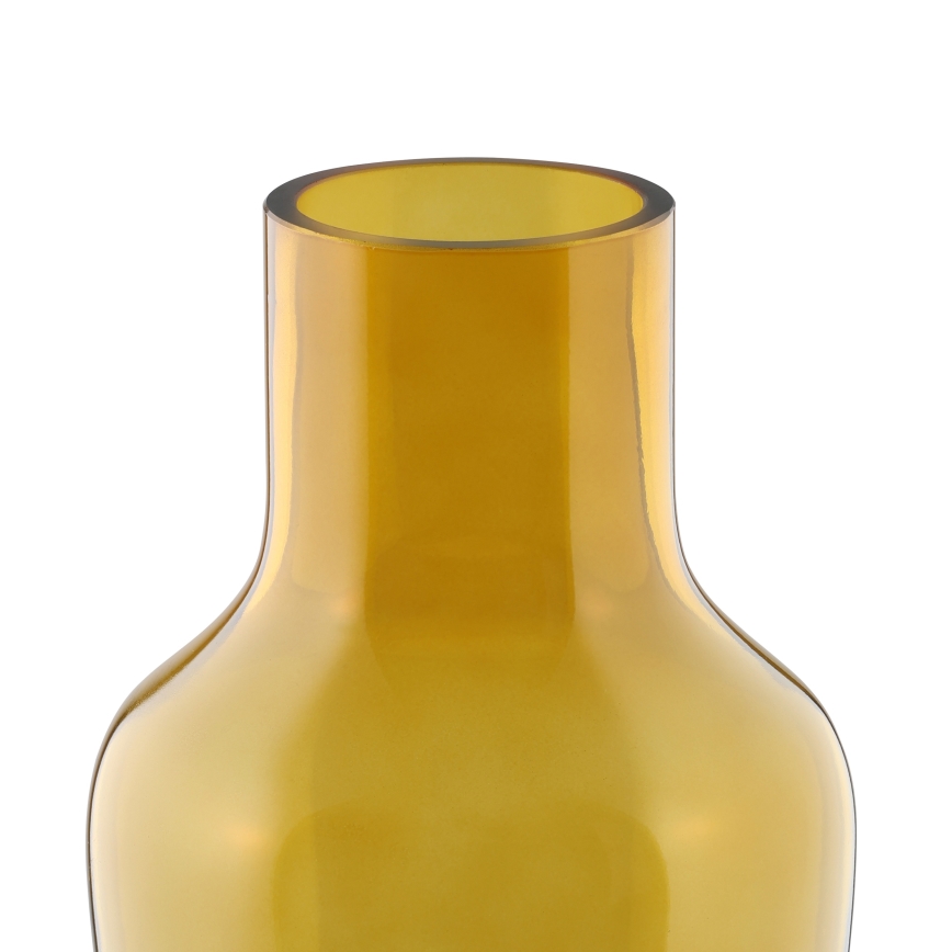 Eglo 421223 - Glasvase SIRANANA 25x13,3 cm gul/røget