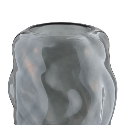 Eglo 421239 - Glasvase MAROSAVA 23x20 cm sort/røgfarvet