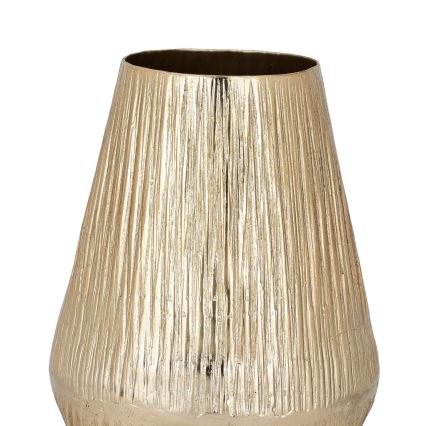 Eglo - Metalvase 27x20 cm guldfarvet