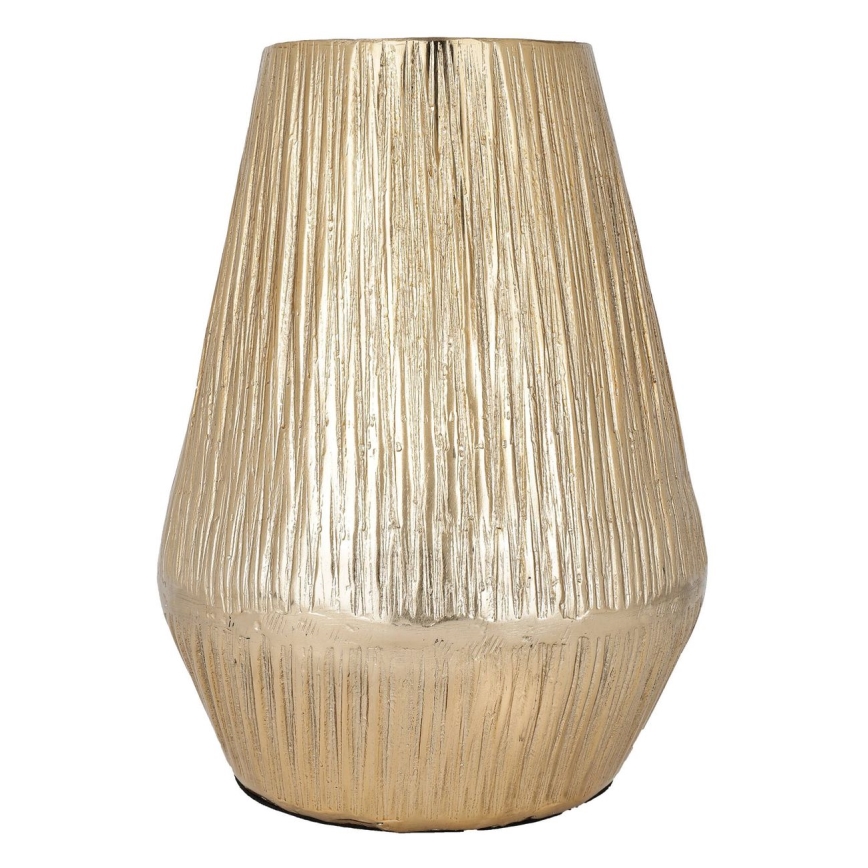 Eglo - Metalvase 27x20 cm guldfarvet