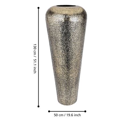 Eglo 421325 - Metalvase MIYAZAKI 130x50 cm bronzefarvet