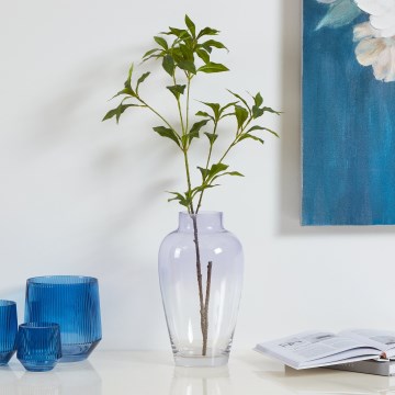 Eglo 421356 - Glasvase KENYASI 27x15,5 cm lilla