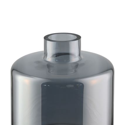 Eglo 421385 - Glasvase NABAS 24,5x21 cm sort/røget