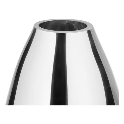Eglo 421682 - Glasvase XIPORAI 28,5x14,5 cm i blank krom