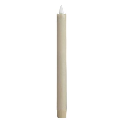 Eglo - LED stearinlys 2 stk. LED/1xAAA 24,5 cm beige