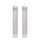 Eglo 422223 - LED stearinlys 2 stk. ANTANABE LED/1xAAA 15 cm grå