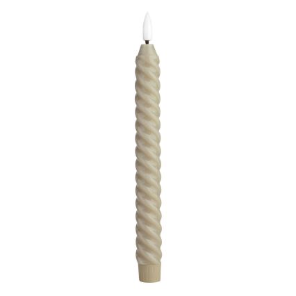 Eglo - LED stearinlys 2 stk. LED/1xAAA 24,5 cm beige