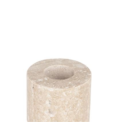 Eglo - Lysestage 5x5 cm beige marmor/beige