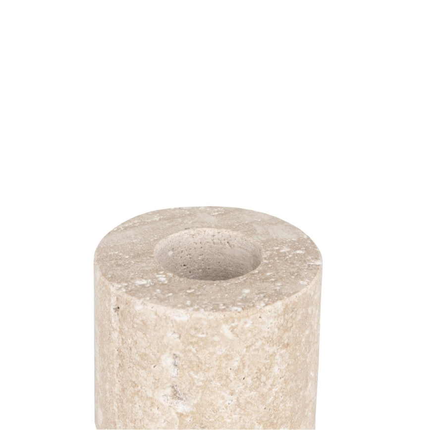 Eglo - Lysestage 5x5 cm beige marmor/beige