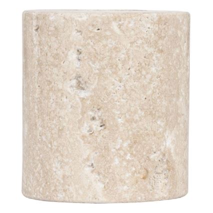 Eglo - Lysestage 5x5 cm beige marmor/beige