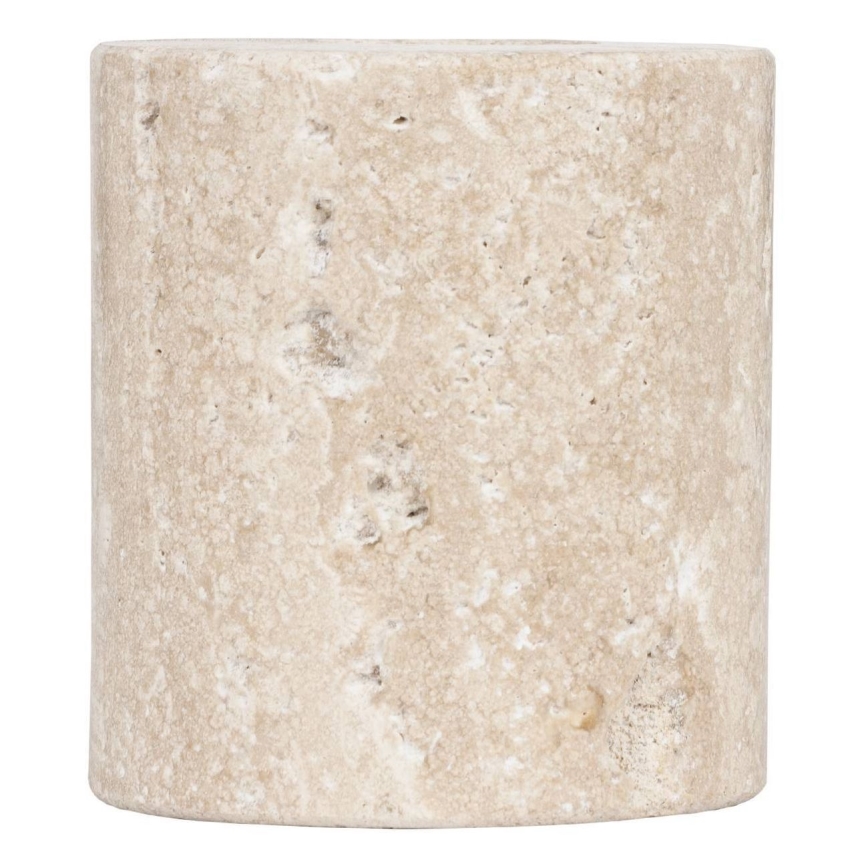 Eglo - Lysestage 5x5 cm beige marmor/beige