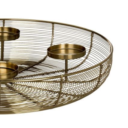 Eglo - Lysestage diameter 45 cm guldfarvet