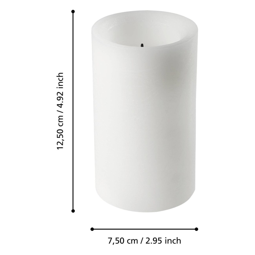 Eglo - LED Candle LED/2xAA varm hvid