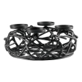 Eglo 422732 - Lysestage OROQUIETA 13,5x35 cm sort