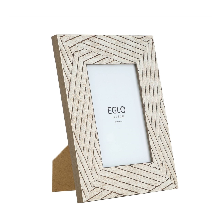 Eglo - Billedramme 10x15 cm beige