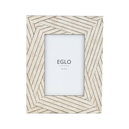 Eglo - Billedramme 10x15 cm beige