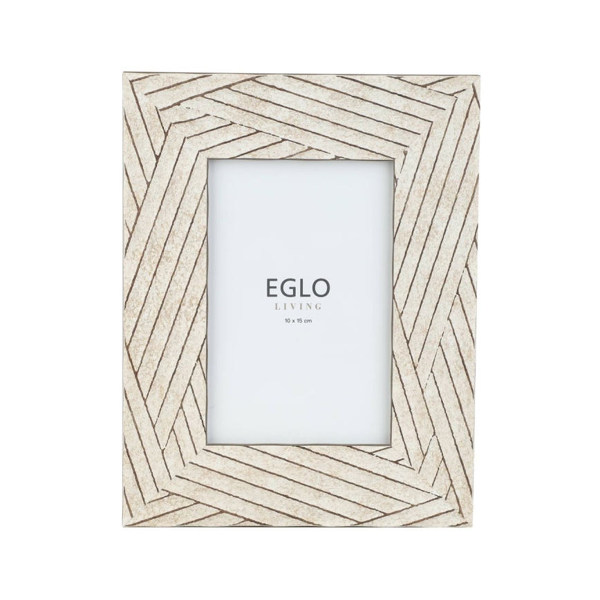Eglo - Billedramme 10x15 cm beige