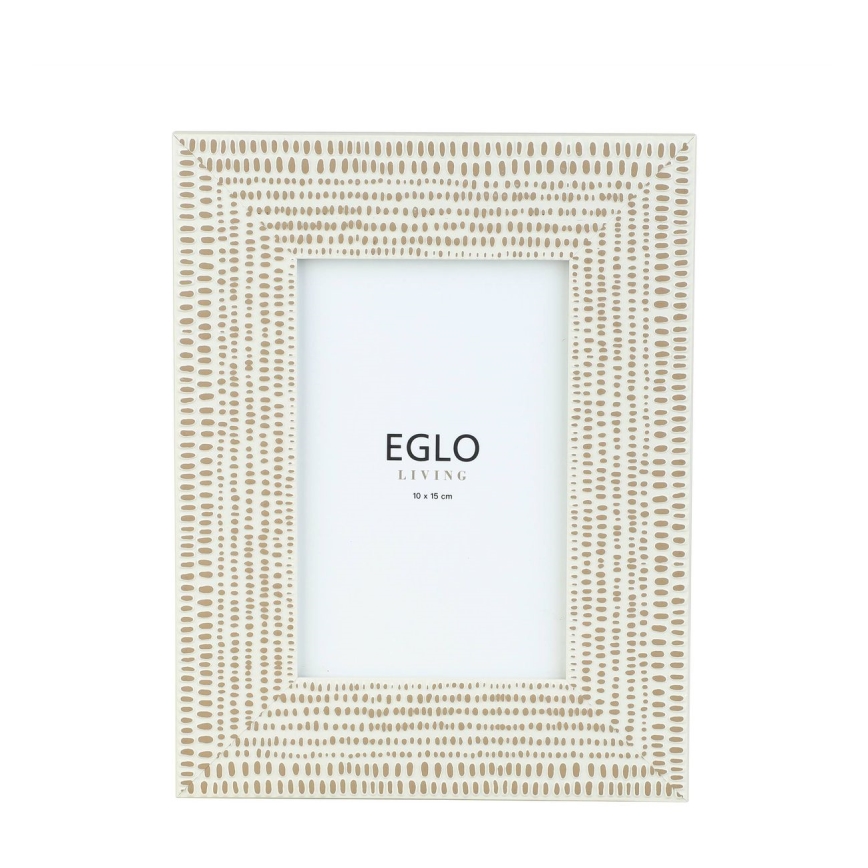 Eglo - Billedramme 10x15 cm cremefarvet