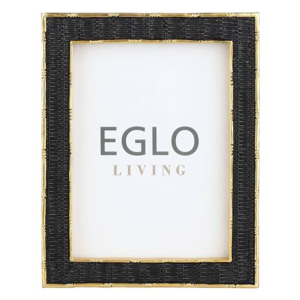 Eglo - Billedramme 13x18 cm sort/guldfarvet